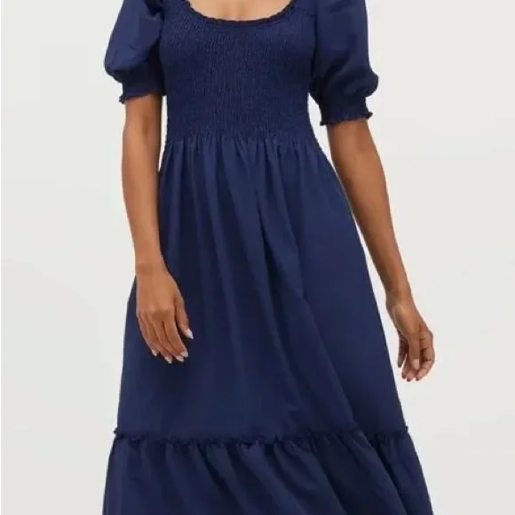 Hill House Louisa (Navy Blue Crepe) XXL/2X - Like New! 💙💙💙 - Picture 7 of 7